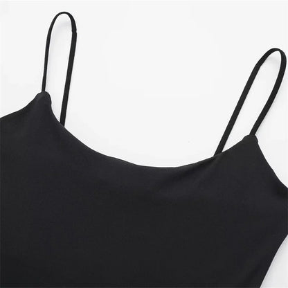 Body ajusté blanc ou noir – sans manches