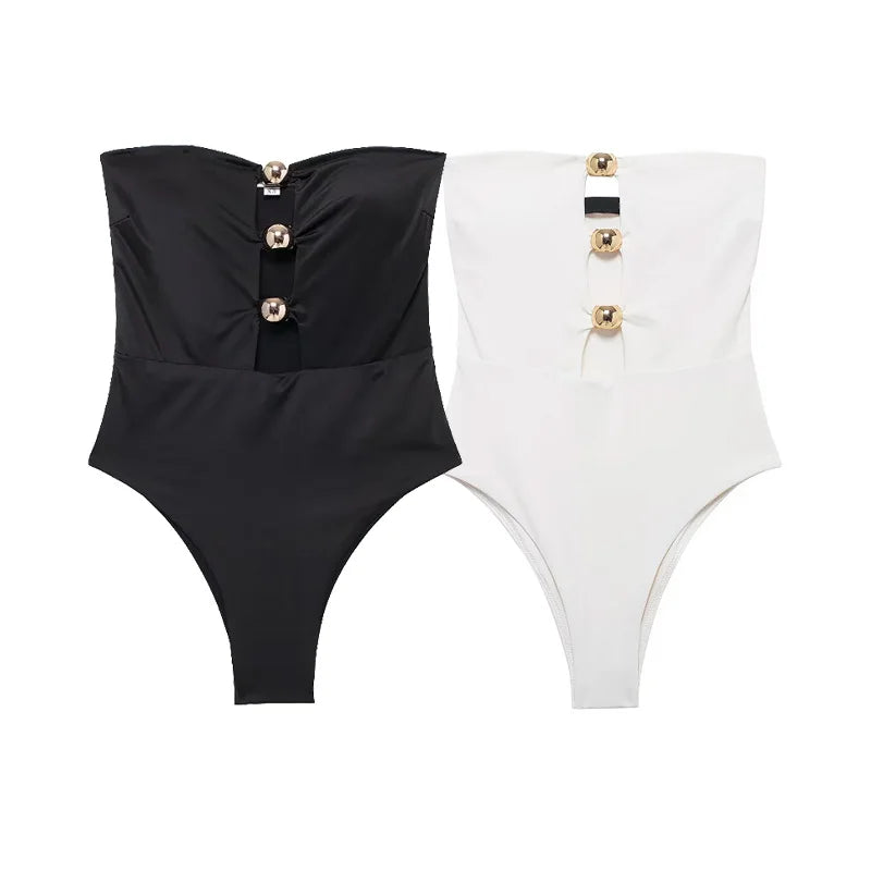 Body corset sexy avec découpes