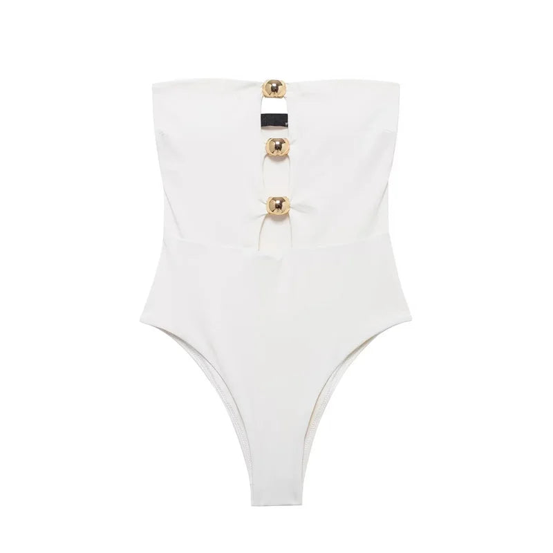 Body moulant noir sexy – épaules dénudées