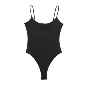Body ajusté blanc ou noir – sans manches – Image 6