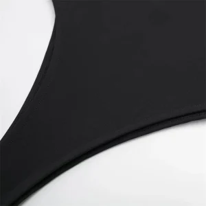 Body ajusté blanc ou noir – sans manches – Image 4