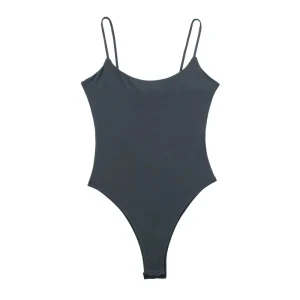 Body ajusté blanc ou noir – sans manches – Image 5
